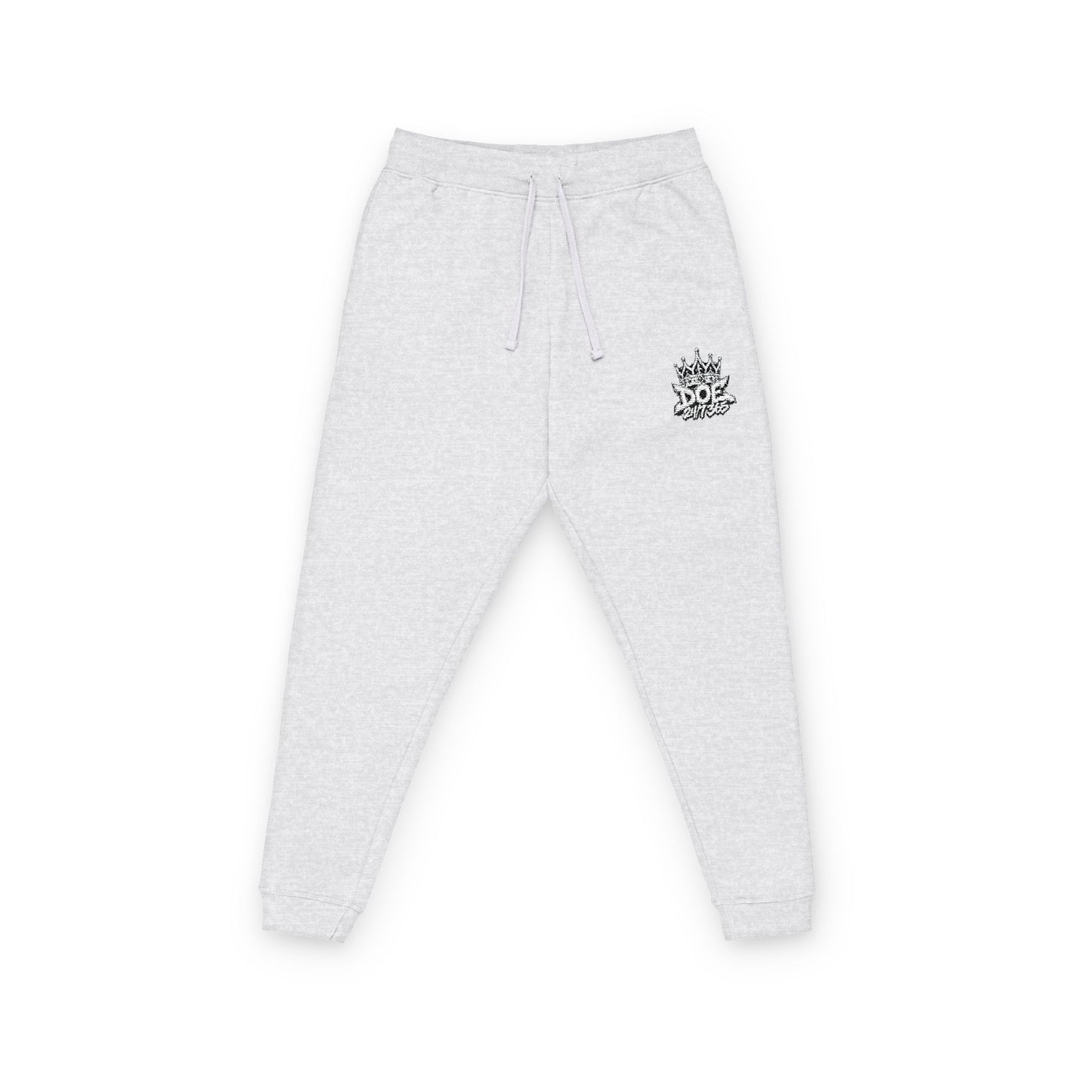Embroidered Crest Fleece Joggers