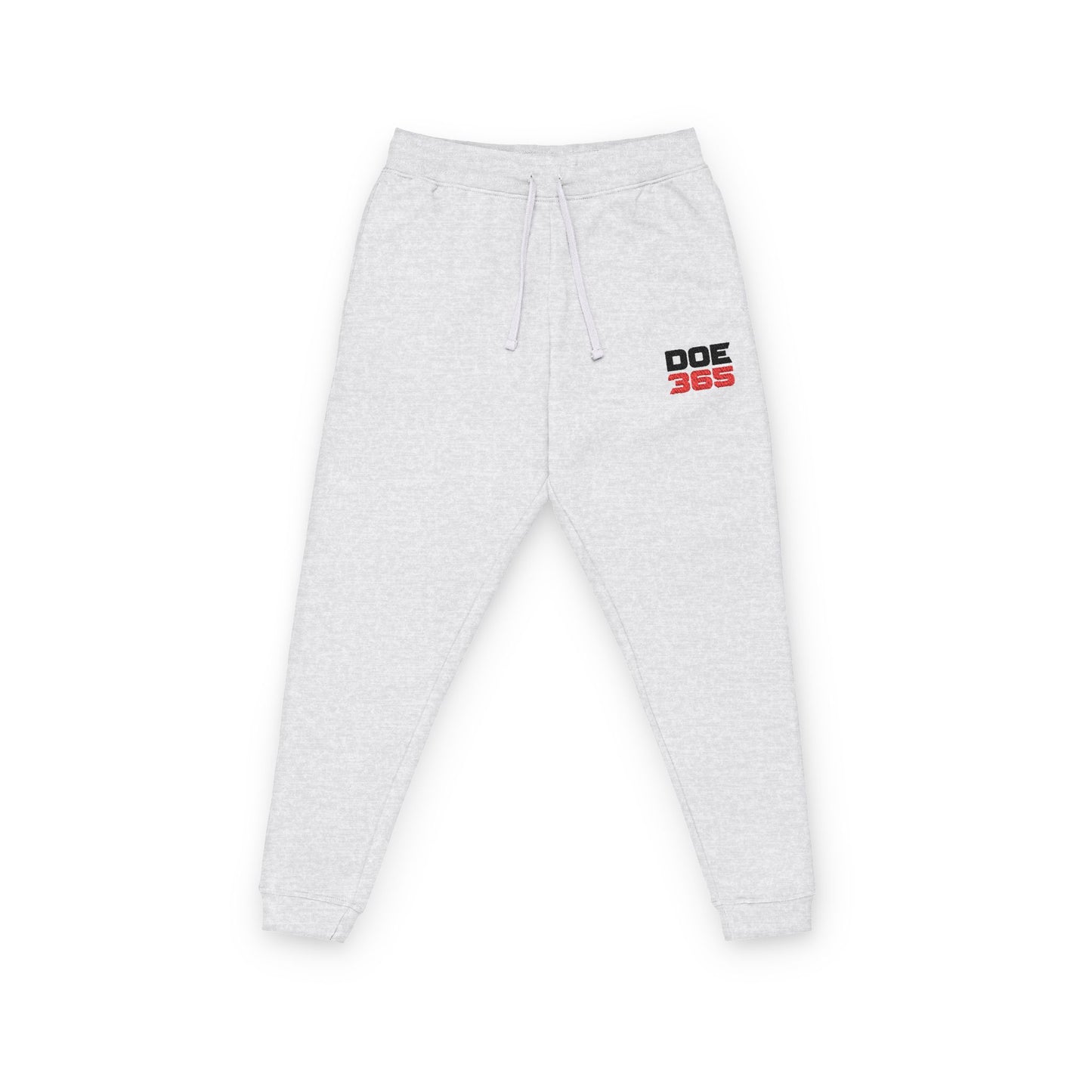 Embroidered 'DOPE 365' Fleece Joggers — Casual Streetwear Sweatpants