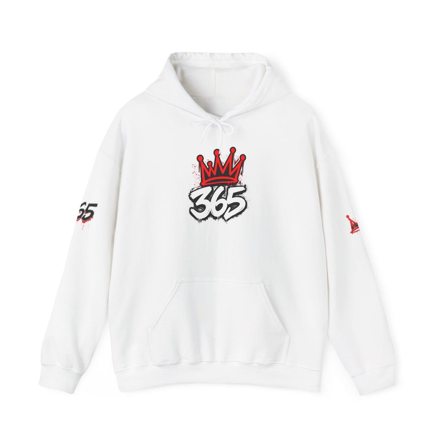 365 Crown Graphic Pullover Hoodie