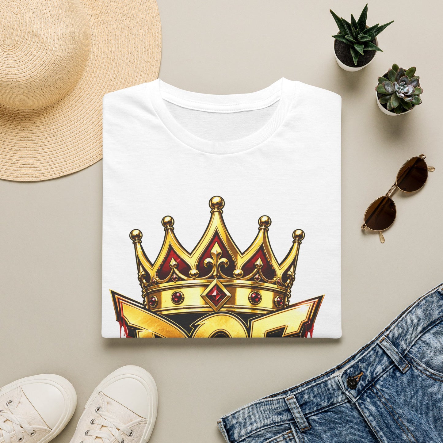 Doe 24/7/365 Crown T-Shirt — Bold Streetwear Graphic Tee