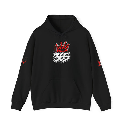 365 Crown Graphic Pullover Hoodie