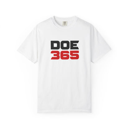 DOE 365 T-Shirt — "Different Over Everybody 365" Graphic Tee