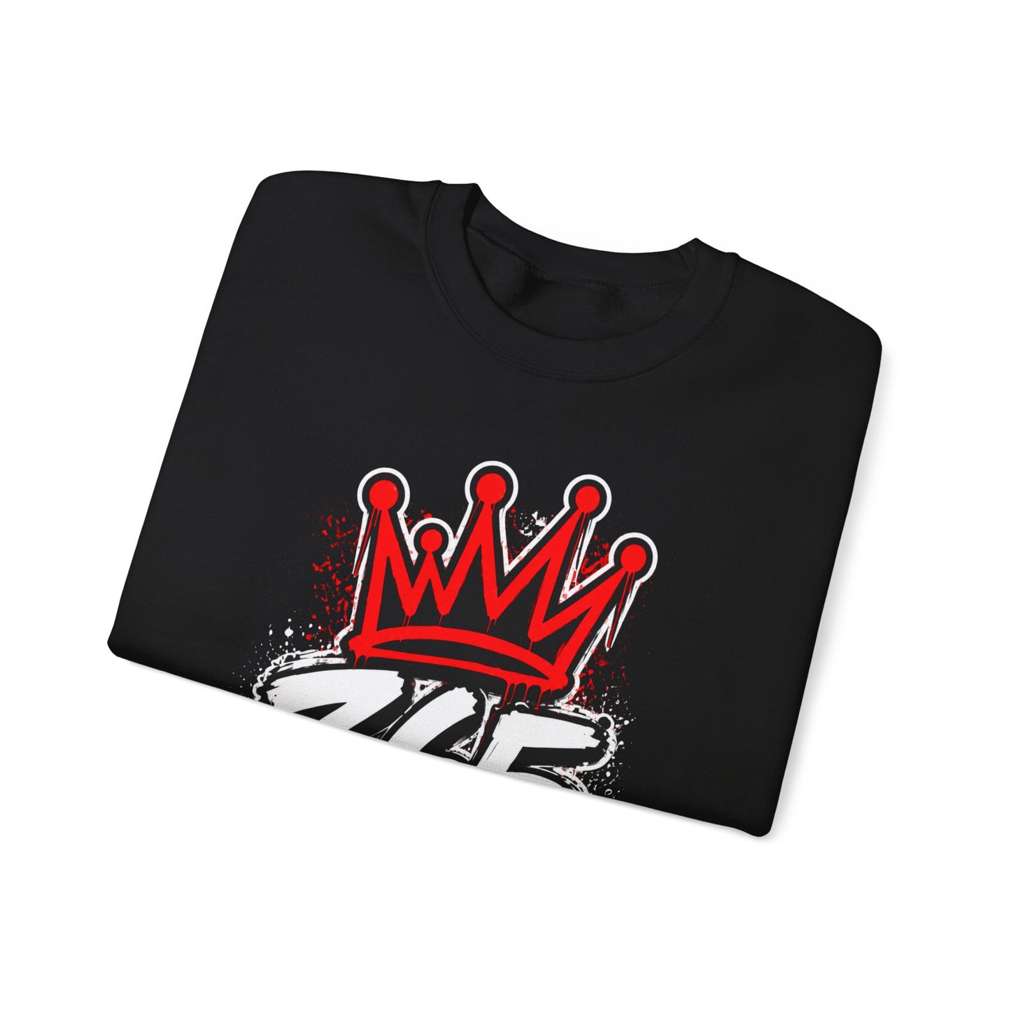 365 Crown Graffiti Crewneck Sweatshirt