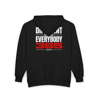 Different Over Everybody 365 Zip Hoodie