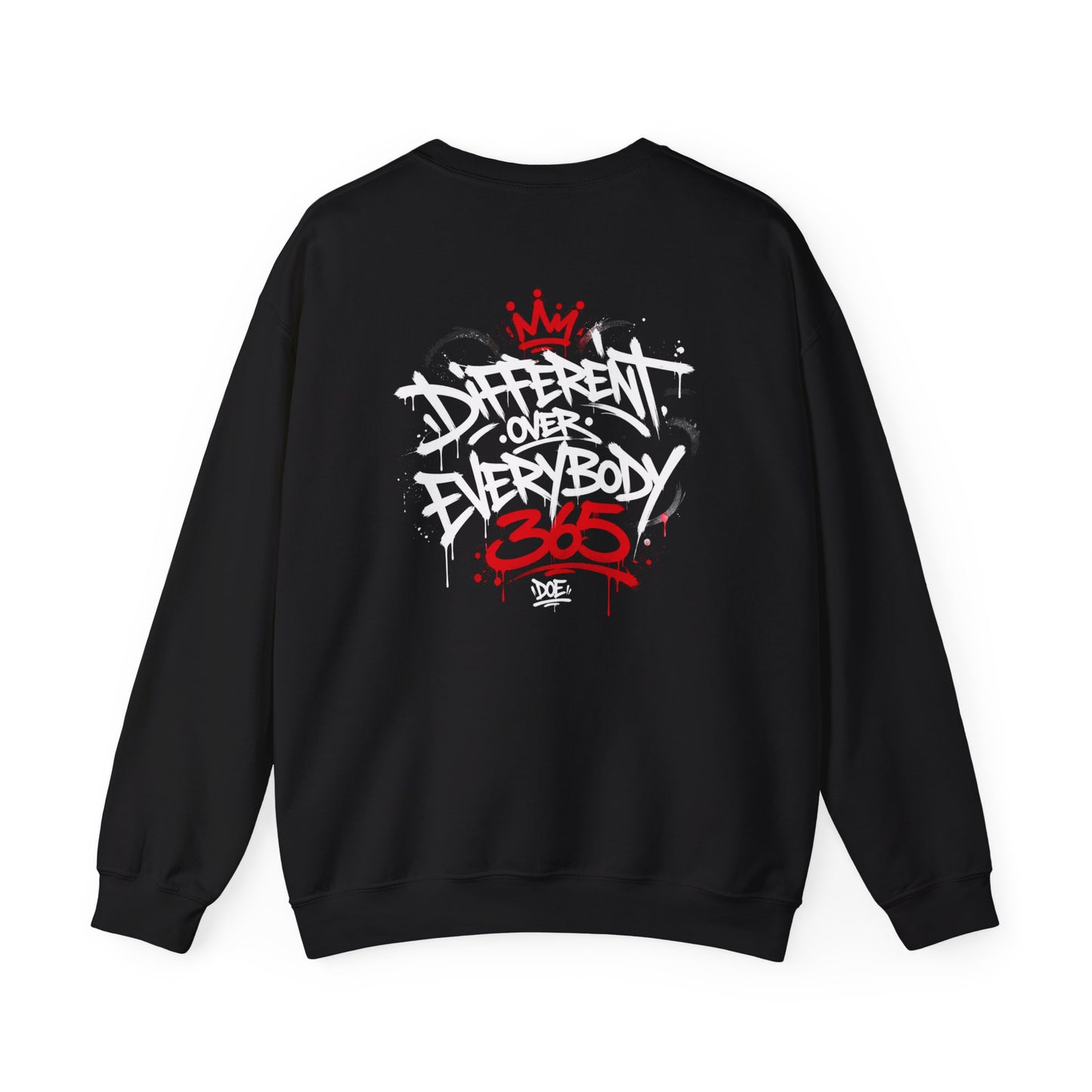 365 Crown Graffiti Crewneck Sweatshirt