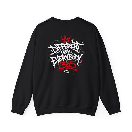 365 Crown Graffiti Crewneck Sweatshirt
