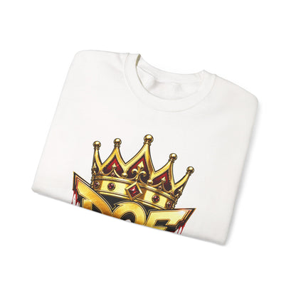 Doe Crown Sweatshirt — "DOE 24/7/365" Graffiti Crewneck