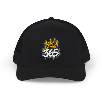 365 King Crown Snapback Trucker Cap