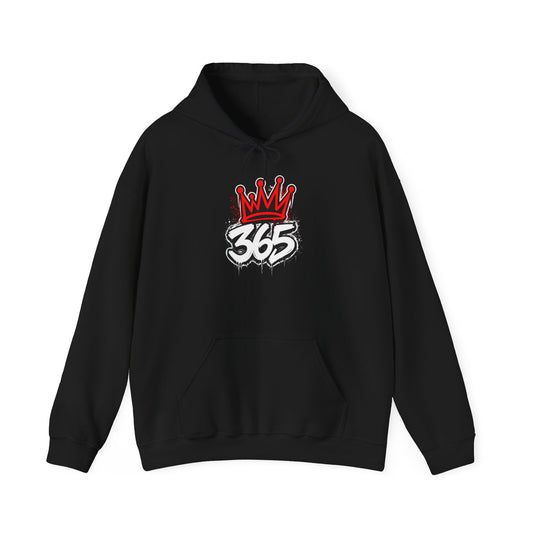 Graffiti 365 Crown Streetwear Hoodie