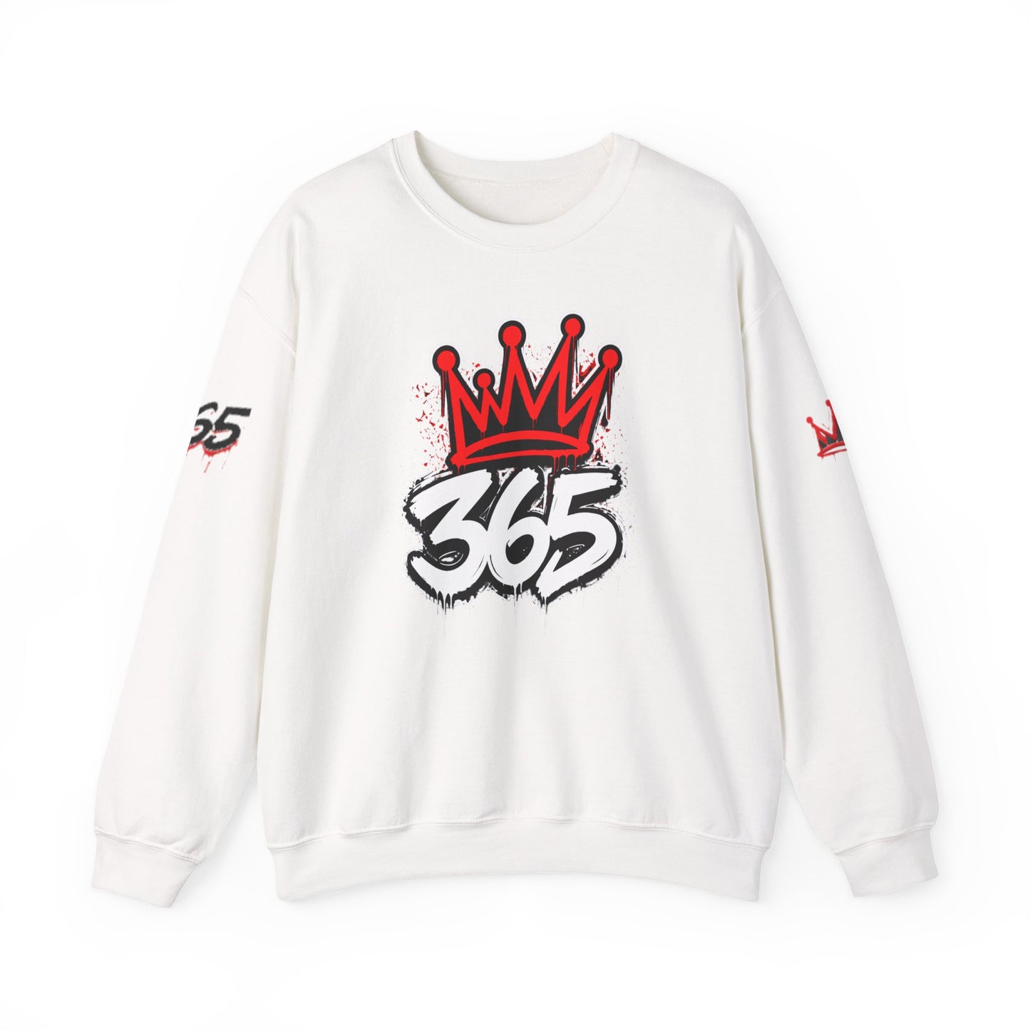 365 Crown Streetwear Crewneck Sweatshirt