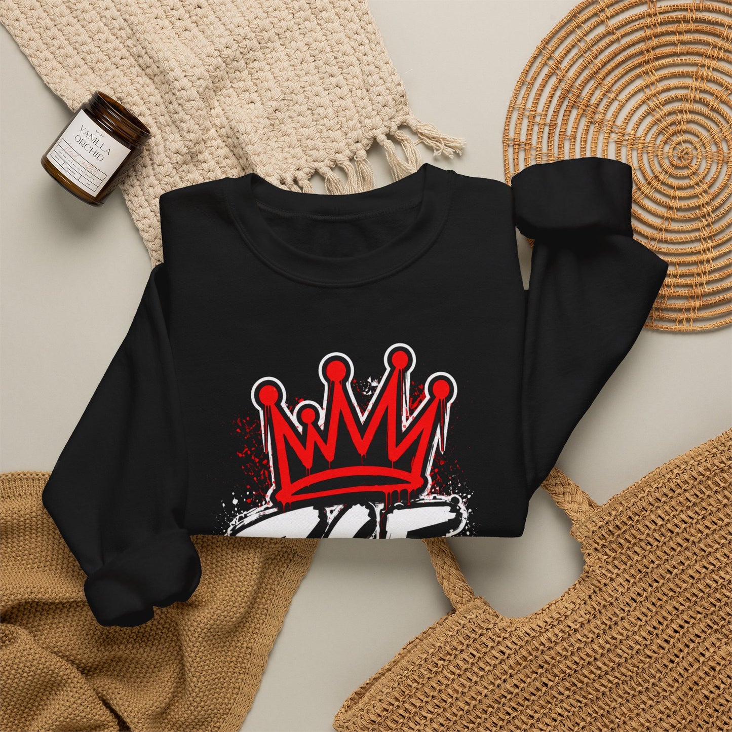 365 Crown Streetwear Crewneck Sweatshirt