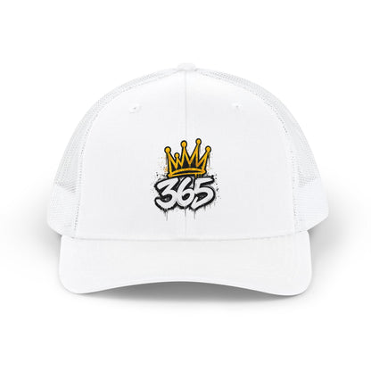 365 King Crown Snapback Trucker Cap